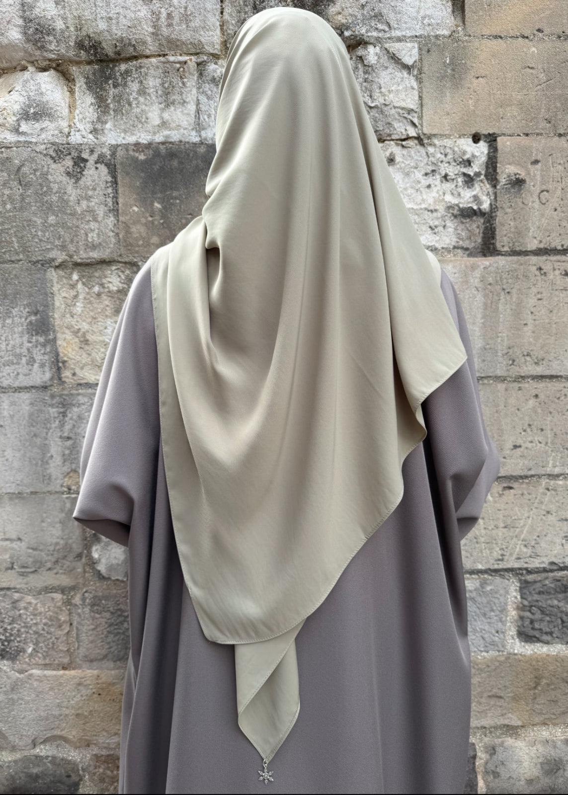 Hijab Signature #couleur_kaki doux