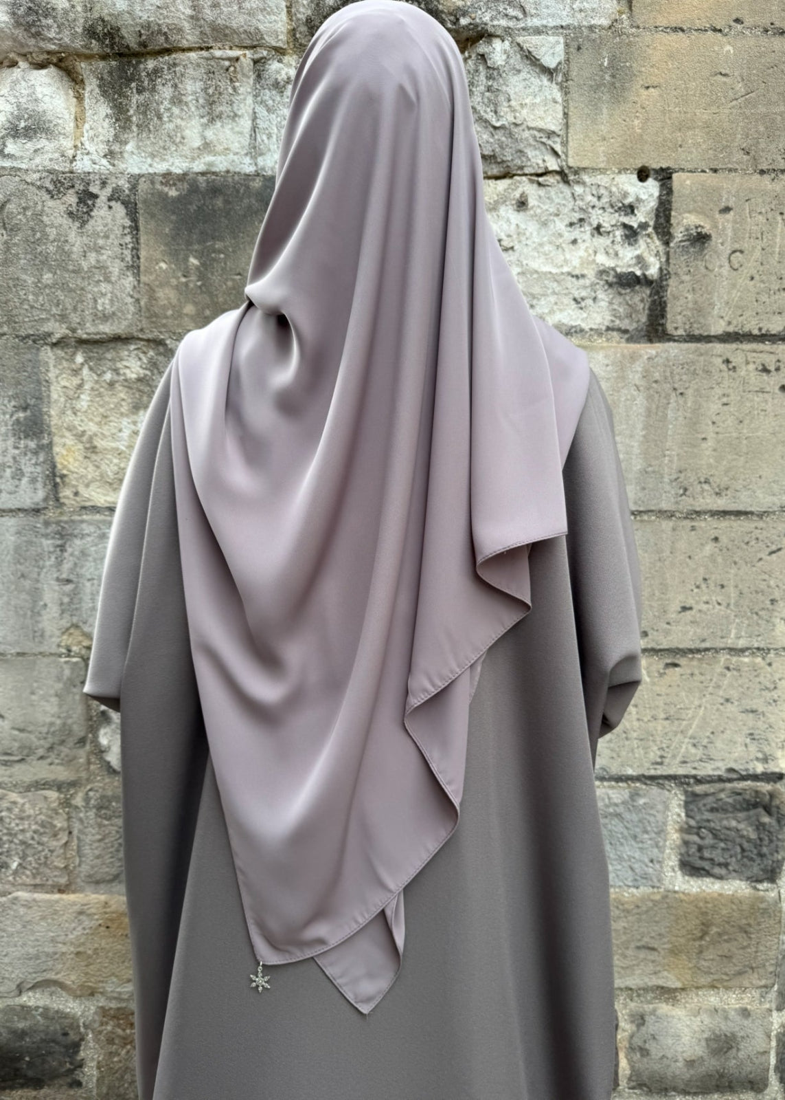 Hijab Signature #couleur_taupe mauve