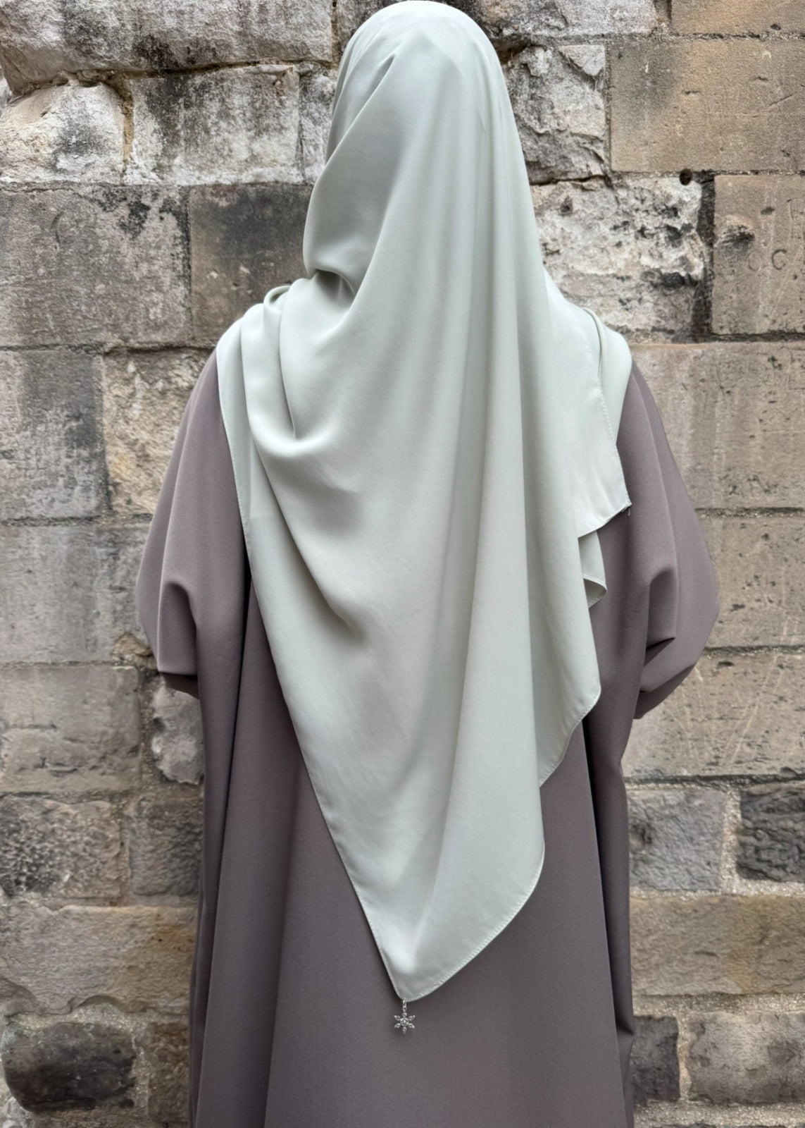 Hijab Signature #couleur_vert eau