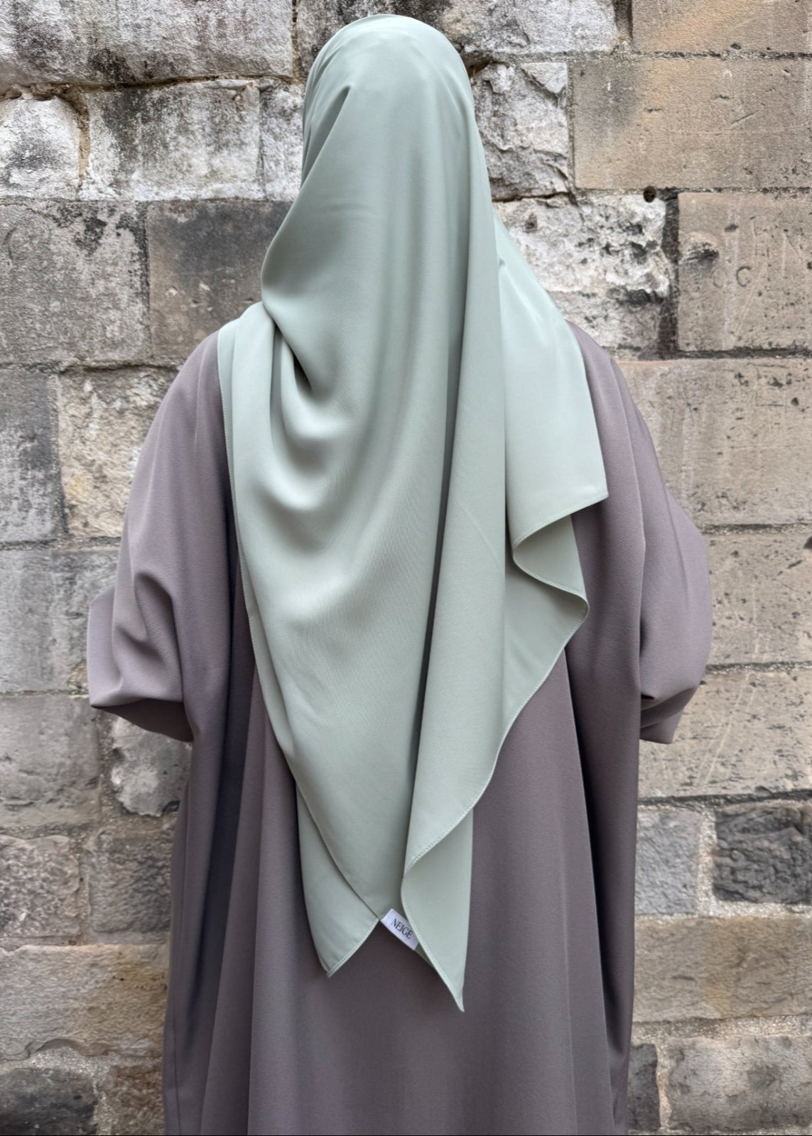 Hijab Signature #couleur_vert sauge